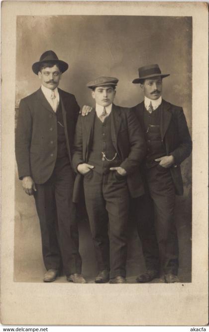 CPA CARMAUX Hommes - Types - Photo Pc. (1087427)