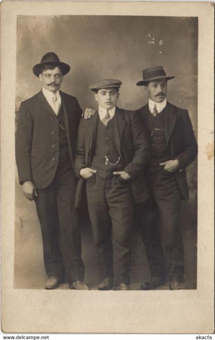 CPA CARMAUX Hommes - Types - Photo Pc. (1087431)