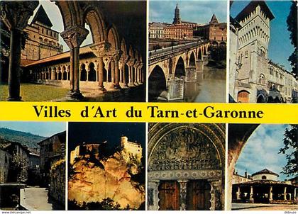 82 - Tarn et Garonne - Villes d'Art du Tarn et Garonne - Multivues - CPM - Voir Scans Recto-Verso