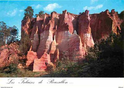 84 - Roussillon - Les falaises d'ocre de Roussillon - Carte Neuve - CPM - Voir Scans Recto-Verso