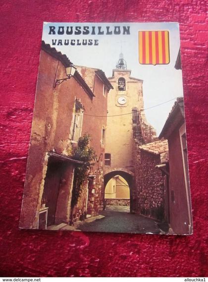 CPSM ROUSSILLON  [84] Vaucluse  Carte Postale France Europe