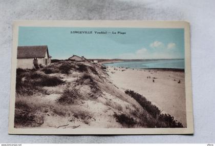 Longeville, la plage, Vendée 85