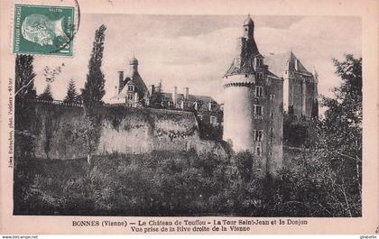 86 - BONNES - le chateau de Touffou