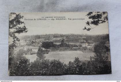 Cpa 1926, Solignac, vue panoramique, Haute Vienne 87