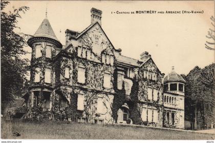 CPA Chateau de MONTMERY pres AMBAZAC (122371)