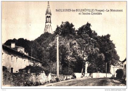 Carte Postale Ancienne de SAULXURES les BULGNEVILLE