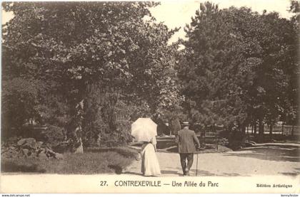 Contrexeville, Une Allee du Parc