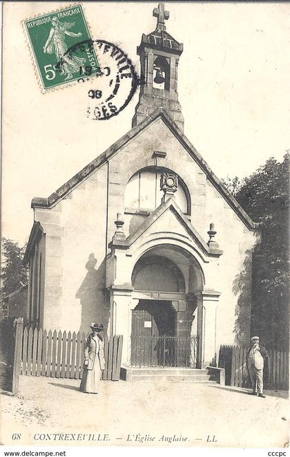 CPA Contrexeville l'Eglise Anglaise