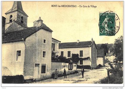 Carte Postale Ancienne de MONT les NEUFCHATEAU