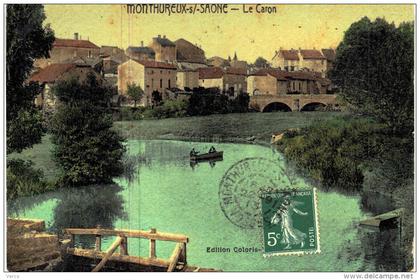 Carte Postale Ancienne de MONTHUREUX sur SAONE