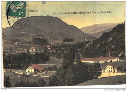 Carte Postale Ancienne de SAINT MAURICE sur MOSELLE