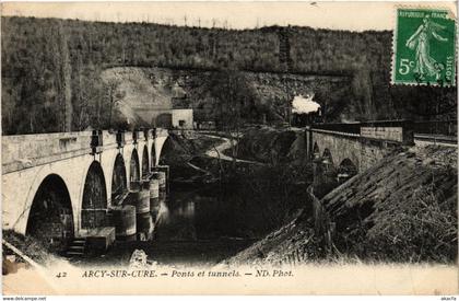 CPA ARCY-sur-CURE - Ponts et tunnels (358193)