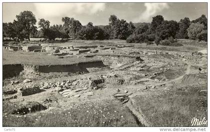 SAINT PERE SOUS VEZELAY 89 - Ruines Gallo-romaines des fontaines salées