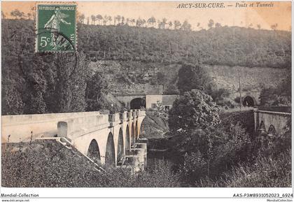 AASP3-0188 - ARCY-SUR-CURE - ponts et tunnels