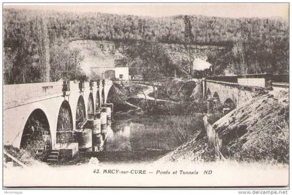 ARCY-SUR-CURE - Ponts et Tunnels