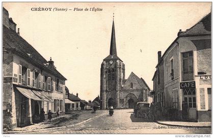 Carte Postale Ancienne de CHEROY