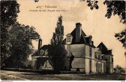 CPA Villecien - Chateau du Fey - Facade Sud-Ouest FRANCE (961245)