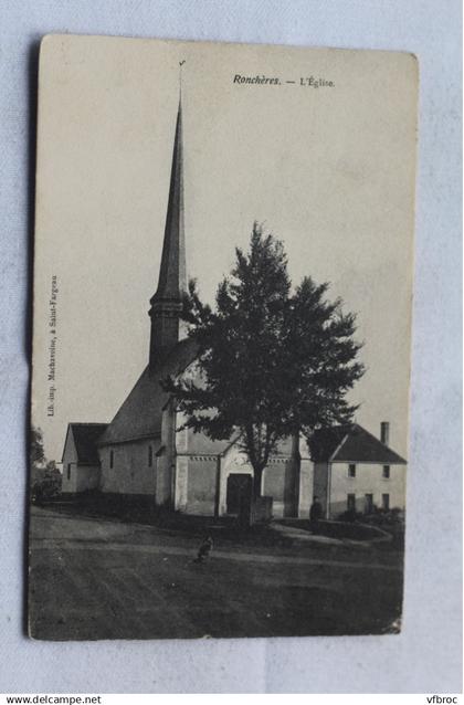 Ronchères, l'église, Yonne 89