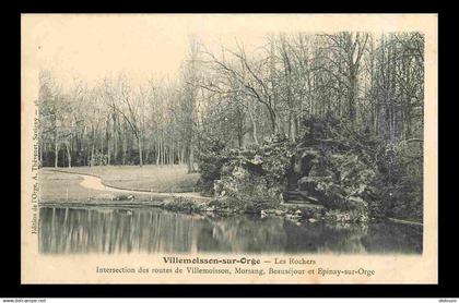 91 - Villemoisson sur Orge - Les Rochers - Intersection des routes de Villemoisson Morsang Beauséjour et Epinay-sur-Orge