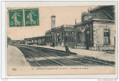 ERMONT EAUBONNE - Intérieur de la Gare