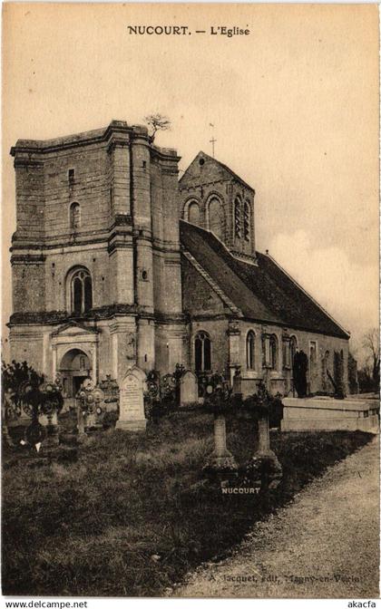 CPA Nucourt Eglise (1340147)