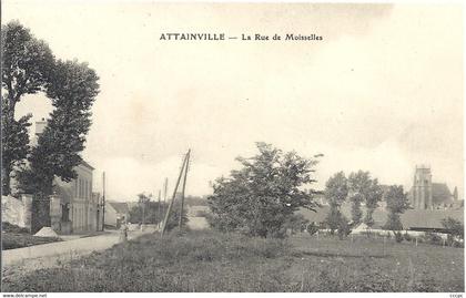 CPA Attainville La Rue de Moisselles