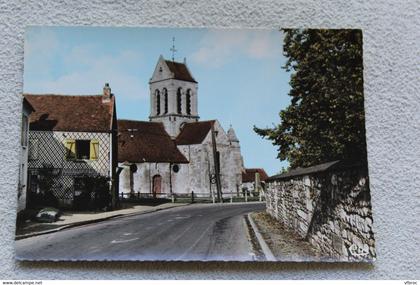 Cpm, Breançon, l'église, Val d'Oise 95