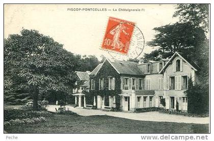 N°27137 -cpa Priscop Pontcelles -le châtaigneraie-