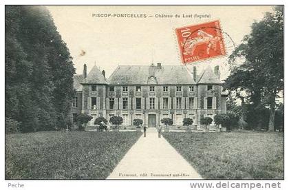 N°27175 -cpa Piscop Pontcelles -château du Luat-