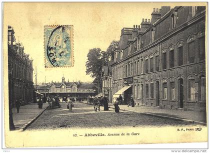 Carte Postale Ancienne de ABBEVILLE