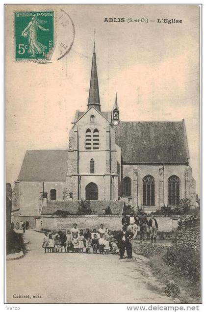 Carte Postale Ancienne de ABLIS