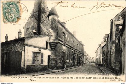 CPA Ablis Abbaye des MOines de Josaphat grande Rue (1390941)