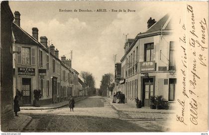 CPA Ablis Rue de la Poste (1391327)