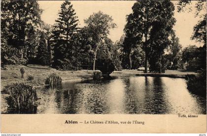 CPA ABLON-sur-SEINE Le Chateau - Vue de l'Etang (1352854)