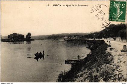 CPA ABLON-sur-SEINE Quai de la Baronnerie (1352798)