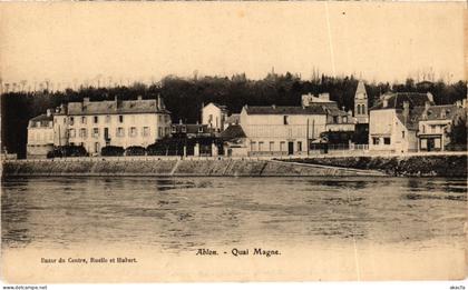 CPA ABLON-sur-SEINE Quai Magne (1352824)