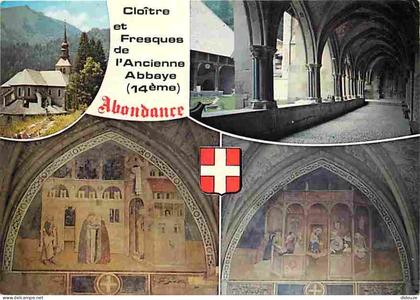 74 - Abondance - Le Cloitre de l'Abbaye - Multivues - CPM - Voir Scans Recto-Verso