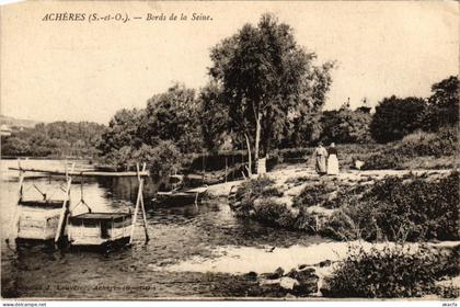 CPA ACHERES Bords de la Seine (1412495)