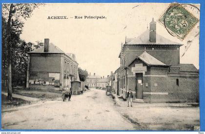 80 - Somme - Acheux en Amienois - Rue Principale (N11257)