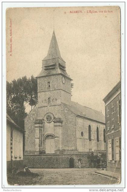 Acheux  (80.Somme)  L´Eglise