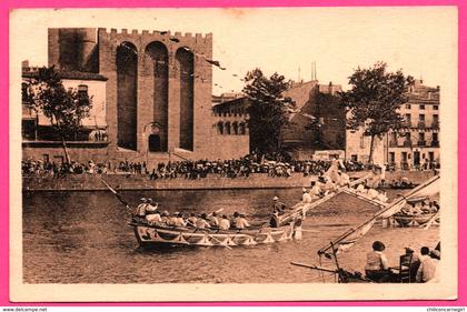 Agde - Les Joutes - Festivités - Animée - 1933