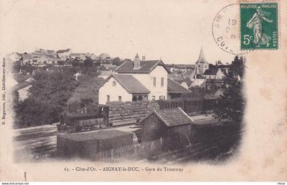 AIGNAY LE DUC(GARE) TRAMWAY