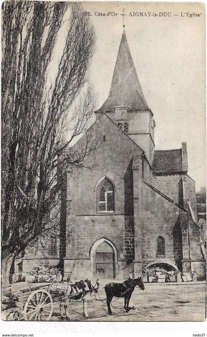 Côté-d'Or - Aignay-le-Duc - L'Eglise