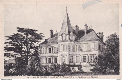AIGREFEUILLE-sur-MAINE : (44) Château du Plessix