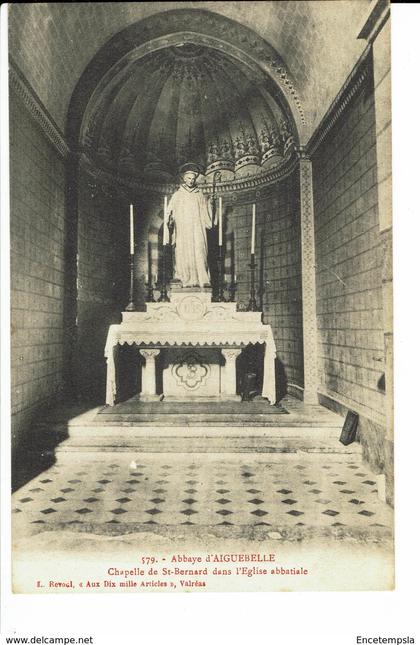 CPA - Carte Postale -FRANCE -Aiguebelle-Chapelle St Bernard dans l'Eglise abbatiale - S785