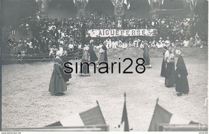 AIGUEPERSE - CARTE PHOTO CARNAVAL - CAVALCADE