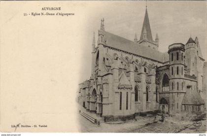 CPA AIGUEPERSE Eglise Notre-Dame (1254195)