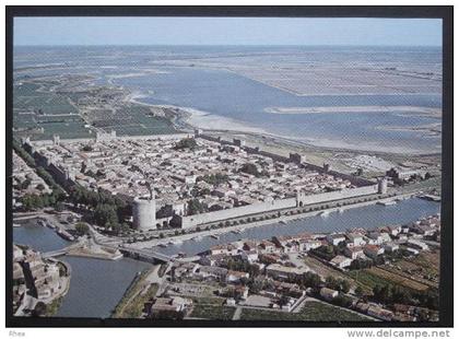 30 Aigues-Mortes vue aerienne ville fortifiee    D30D  K30003K  C30003C RH044110