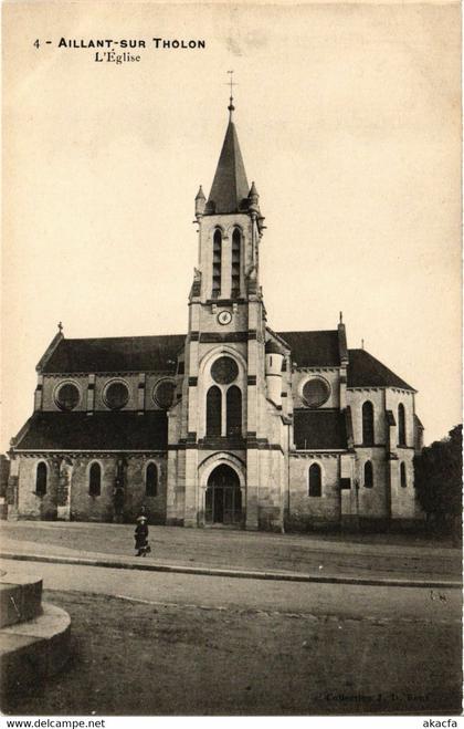 CPA AK AILLANT-sur-THOLON - L'Église (357527)