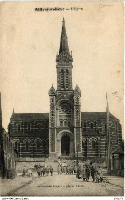 CPA AK AILLY-sur-NOYE - L'Église (515367)